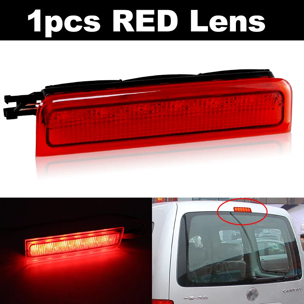 Centre High Level Rear Brake Stop Light For Volkswagen Caddy 2003 2004 2005 2006 2007 2008 2009 2010 2011 2012 2013 2014 2015