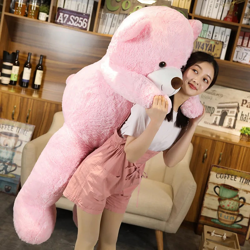 High Quality Giant American Bear Plush Doll Soft Stuffed Animal Teddy Bear Plush Toys Kids Girls Valentine Lover Birthday Gift