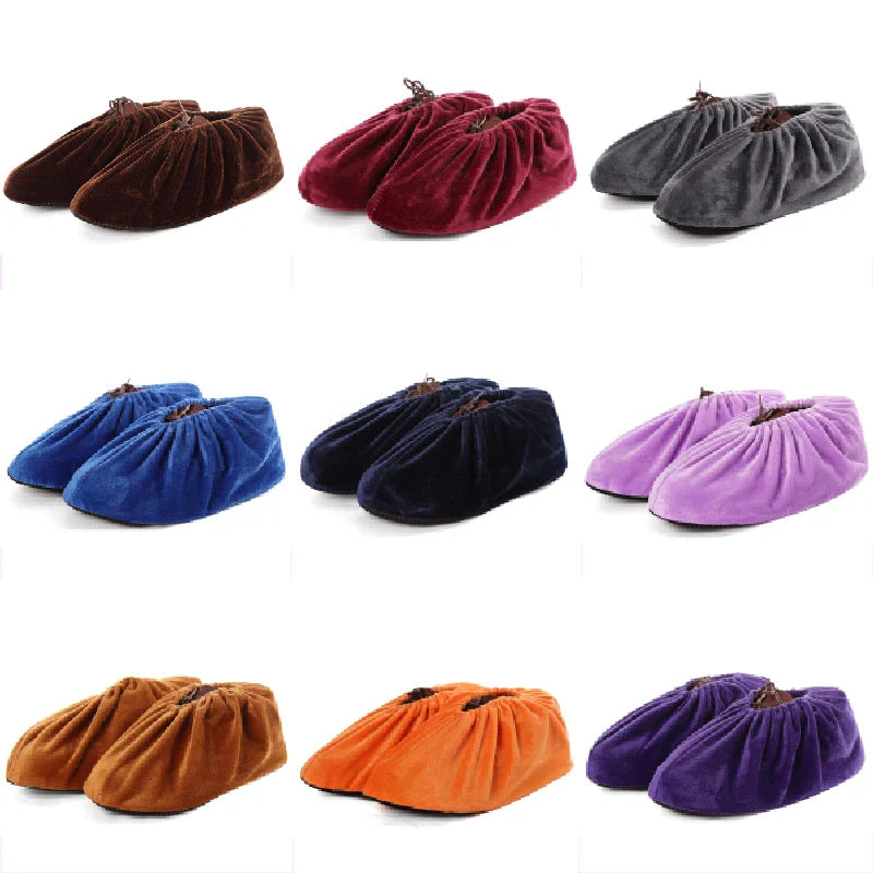 Reusable Shoe Covers Non-slip For Men Women Washable Keep Floor Carpet Cleaning Household Indoor Outdoor Shoes Protector Cover