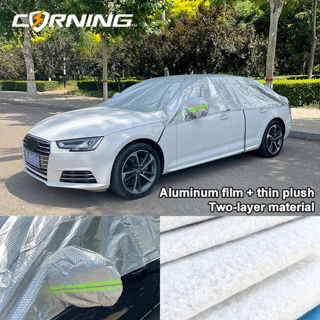 Awning for Car Sunshield Body Cover Waterproof Outdoor Hail Protector Protect Exterior Auto Covers Anti Haile Windshield Awnings