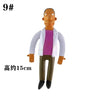 NJ Croce The Simpsonas Figure Bendable Doll Ornaments Accessories Fantasy Figurines Children Present