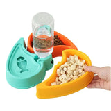 Cat Water And Food Bowl Cat Feeding & Watering Supplies Automatic Wet And Dry Separation Cat Dispenser & Bowl Set For