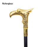 Golden Eagle Walking Stick with Hidden Plate Self Defense Fashion Cane Plate Halloween Cosplay Crosier Vampire Stick 93cm