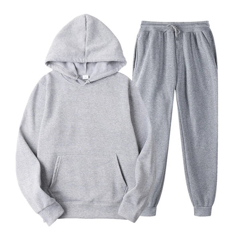 2022 Autumn And Winter Fashion Brand Men Tracksuit New Men's Hoodies + Sweatpants Two Piece Suit Hooded Casual Sets Male Clothes