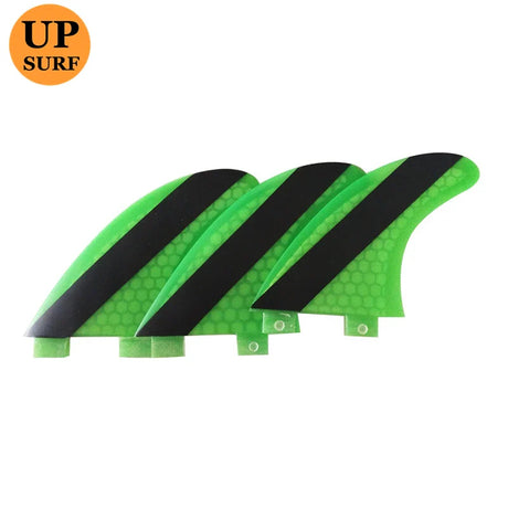 Surf Fins UPSURF FCS 1 Fins G5/G7 Surfboard Fin 6 Colors Fiber Grip Surf Honeycomb Surf Accessories 3 Pcs/set Prancha de Surf