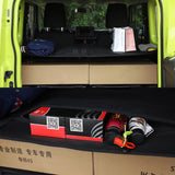 Car Rear Trunk Storage Curtain Cover Bag Net Organizer for Suzuki Jimny JB64 JB74 2019-2023 Interior Accessories Stowing Tidying