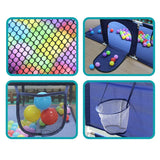 IMBABY Baby Playpen Indoor Baby Playground Park for Baby Corralito Basketball Baby Activity Gym Outdoor Play Groundbox Ball Pool