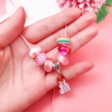 DIY Charms Bracelet Making Set Spacer Beads Pendant Accessories for Bracelet Necklace Jewelry Making Creative Children Gifts