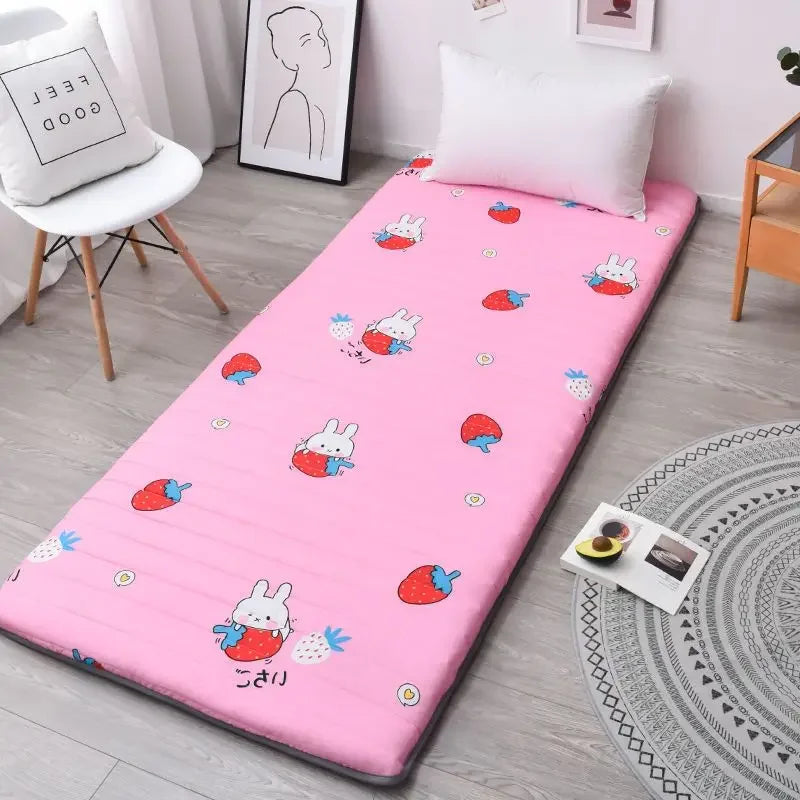 Student Mattress Single Dormitory Soft Mattress Household Sponge Mattress Folding Floor Sleeping Mattress Tatami Rental Bedding