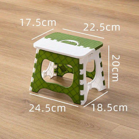 Thickened Plastic Folding Furniture Stool Portable Mini Outdoor Adult Children Chair Bench Train Maza Change Shoe Fishing Stool