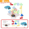 HOT Stacking Blocks Tetra Tower Balance Game Stacking Building Blocks Puzzle Board Assembly Bricks Educational Toys for Children