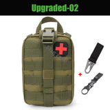 Tactical Molle First Aid Kit Survival Bag Emergency Pouch Military Outdoor Travel Waist Pack EDC Hunting Camping Lifesaving Case