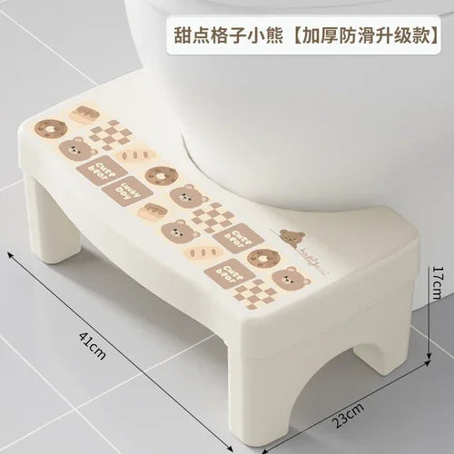 Cute Minder Bathroom Chair Shower Toilet Foot Children Stool Designer Space Saving Makeup Low Silla Plegable Trendy Furniture