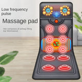 Whole Body Multi-functional Neck Waist Vibration Kneading Massage Mattress Pulse Moxibustion Heat Air Bag Massage Chair Cushion