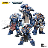 JOYTOY Warhammer 40k Action Figure Ultramarines Primaris Company Champion Parnaeus Veteran Intercessor Anime Military Model Toy