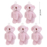 15Pcs/10/5Pcs Kawaii Small Bears Plush Soft Toys Pearl Velvet Dolls Gifts Mini Teddy Bear for Key Ring Girl Gift Women Favorite