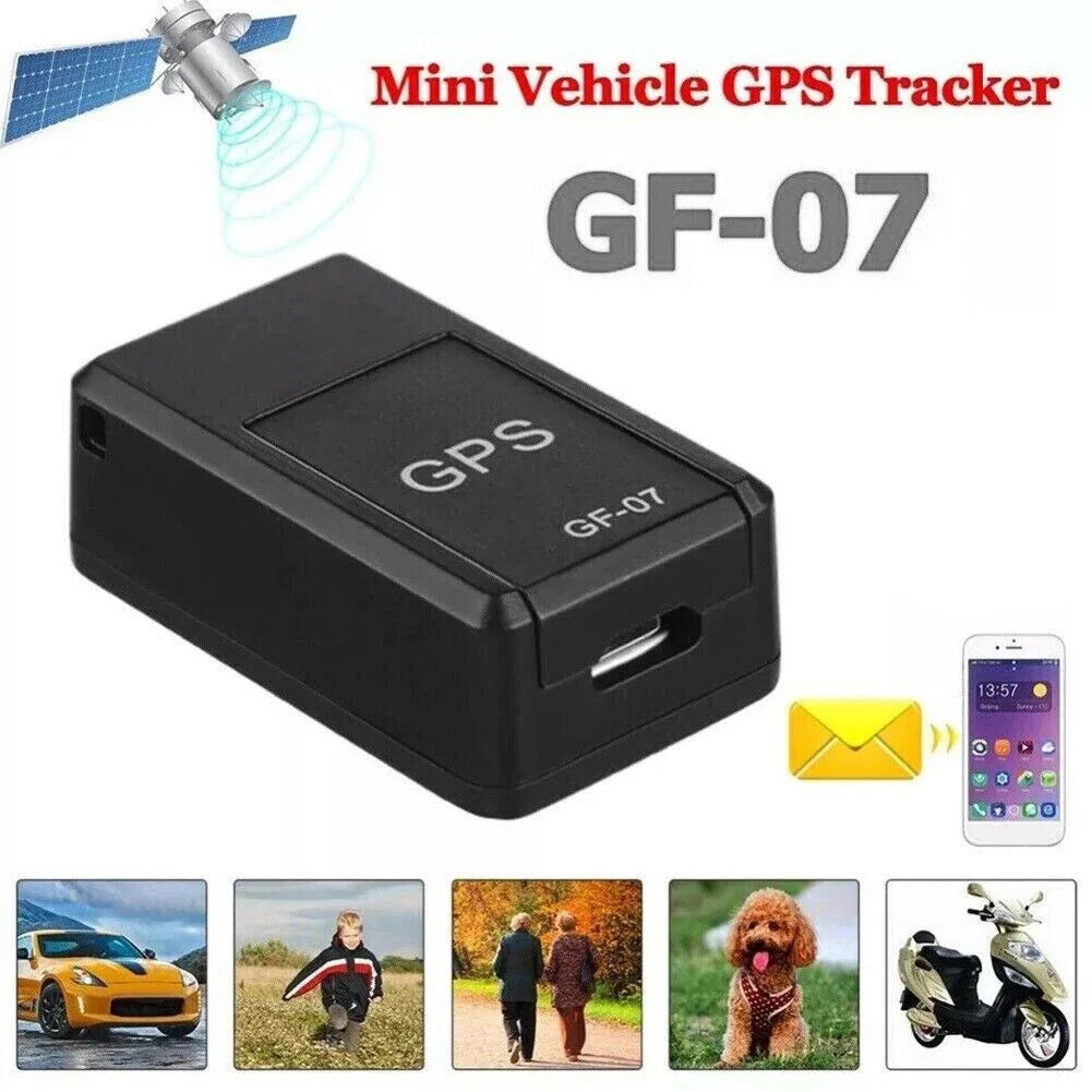 Car Real Time Tracking GF-07 GPS Tracker Magnetic Anti Theft SIM Message Positioner Daily Waterproof Car Tracker Car Accessories