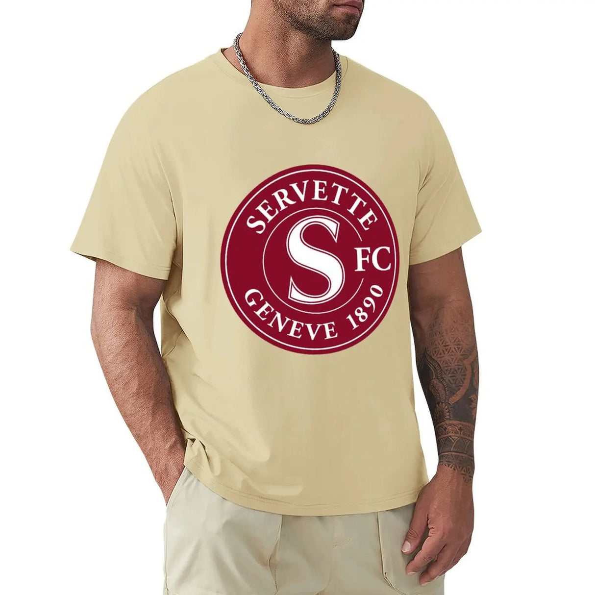 Servette Geneve 1890 T-shirt funnys sweat plain white t shirts men