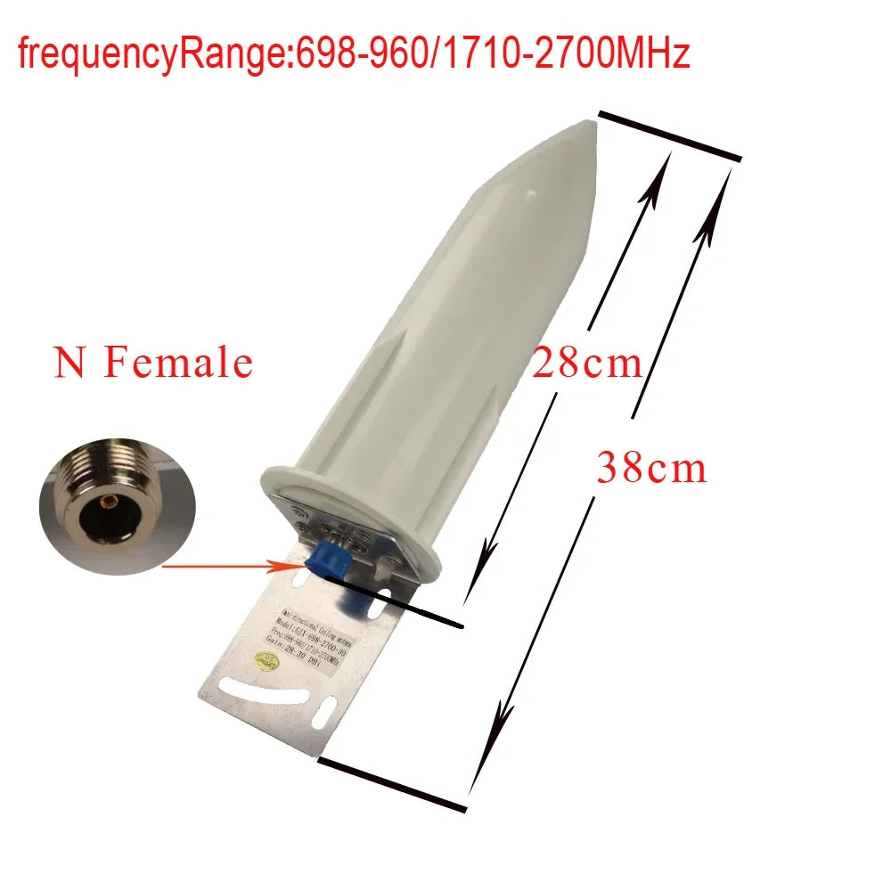 Communication Omni Antenna for 698-2700MHz gsm dcs signal booster 2g 3g 4g repeater TMTS LTE signal amplifier outdoor Antenna