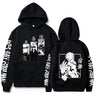 Anime Jujutsu Kaisen Hoodies Men Satoru Gojo Print Sweatshirt Autumn Winter Harajuku Hoody Hooded Streetwear Plus Size Hoodie