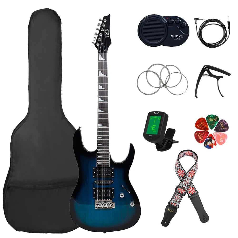 6 Strings 24 Frets Electric Guitar Maple Body Electric Guitar Guitarra With Bag Speaker Necessary Guitar Parts & Accessories