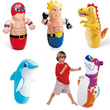 1PC Parent Child Toys Kids Tumbler Boxing Inflatable Punching Bag Children Games Sport Toys for Boys Girls 5 6 7 8 9 10 Years