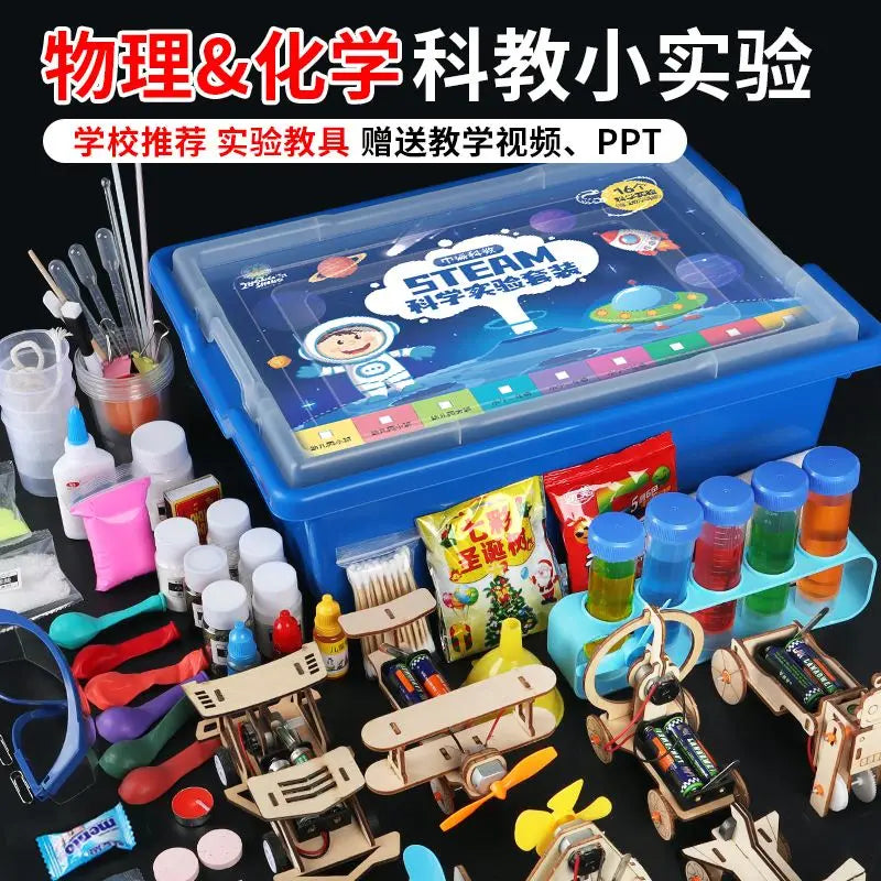 Children's Science Experiment Set Student Toy Technology Diy Manual Equipment Kit