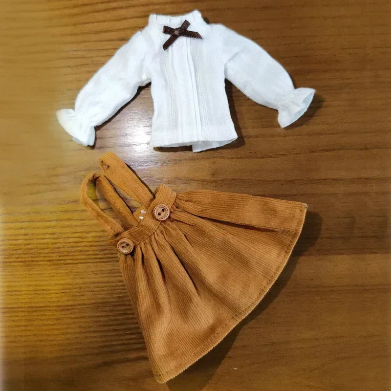 Blythe Doll Shoes Jackets Jeans Pants for Blyth Azone Boots OB23 OB24 1/6 Doll Clothes