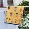 Three Layers Of Gauze Children's Towel Breathable Baby Cute Little Towel Soft Cotton Washcloth Handkerchief Absorbent Face Towel