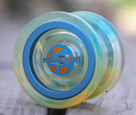 New Arrive PROTOSTAR YYF YOYO Athletics aluminum alloy outer ring dead sleep yoyo 1A 5A