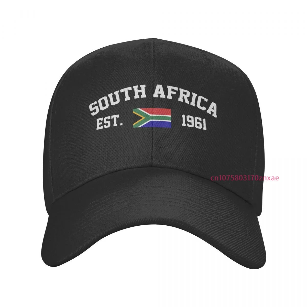 South Africa Flag With EST Year Hat Unisex Adjustable Snapback Baseball Cap Men Women Outdoor Hip Hop For Gift