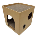 Cat Cardboard Box Wear-resistant Kitten Puppy Exercising Grinding Nail Scraper Mat Pet Accessories