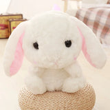 Cute Furry Rabbit Plush Doll Backpack Stuffed Kids Animal Backpack Lolita Rabbit Plush Doll Bag Long Ear Bunny Plushie s