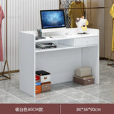 Modern wood Reception Desks Simple Supermarket Cashier Hotel Small Reception desk Beauty Salon Clothing Store checkout counter Z