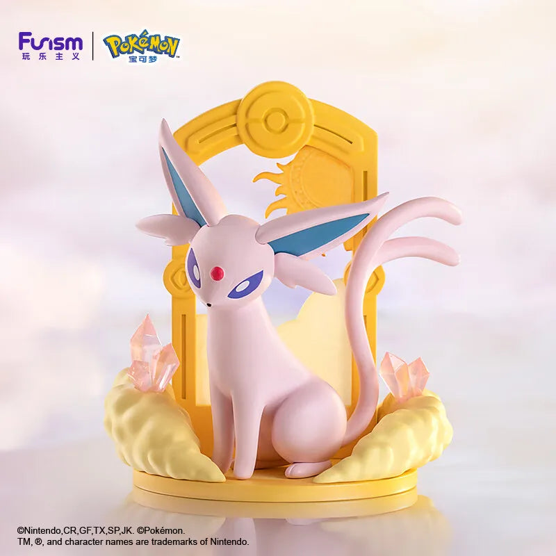 Genuine Pokemon Toys 9 Styles Eevee Sylveon Umbreon Vaporeon Glaceon Flareon Action Figure Kawaii Anime Model Doll Toy Gift