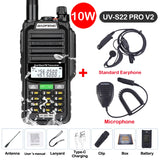 Baofeng UV S22 PRO V2 IP68 Walkie Talkie Waterproof Dual Band 136-174/400-520MHz Ham Radio Upgraded Of UV9R UV5R Pro 50KM Range