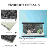 Background Rock Slab Terrarium Landscape Photography Board Reptiless Aquarium Terrariums Decorative Glass Cork Tank