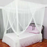 Sexy Mosquito Net Palace Four Door King/Queen Double Size Home Single  Bed Prevent Insect Outdoor Square Grace White Canopy Net