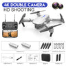 2023 New Quadcopter E88 Pro WIFI FPV Drone With Wide Angle HD 4K 1080P Camera Height Hold RC Foldable Quadcopter Dron Gift Toy