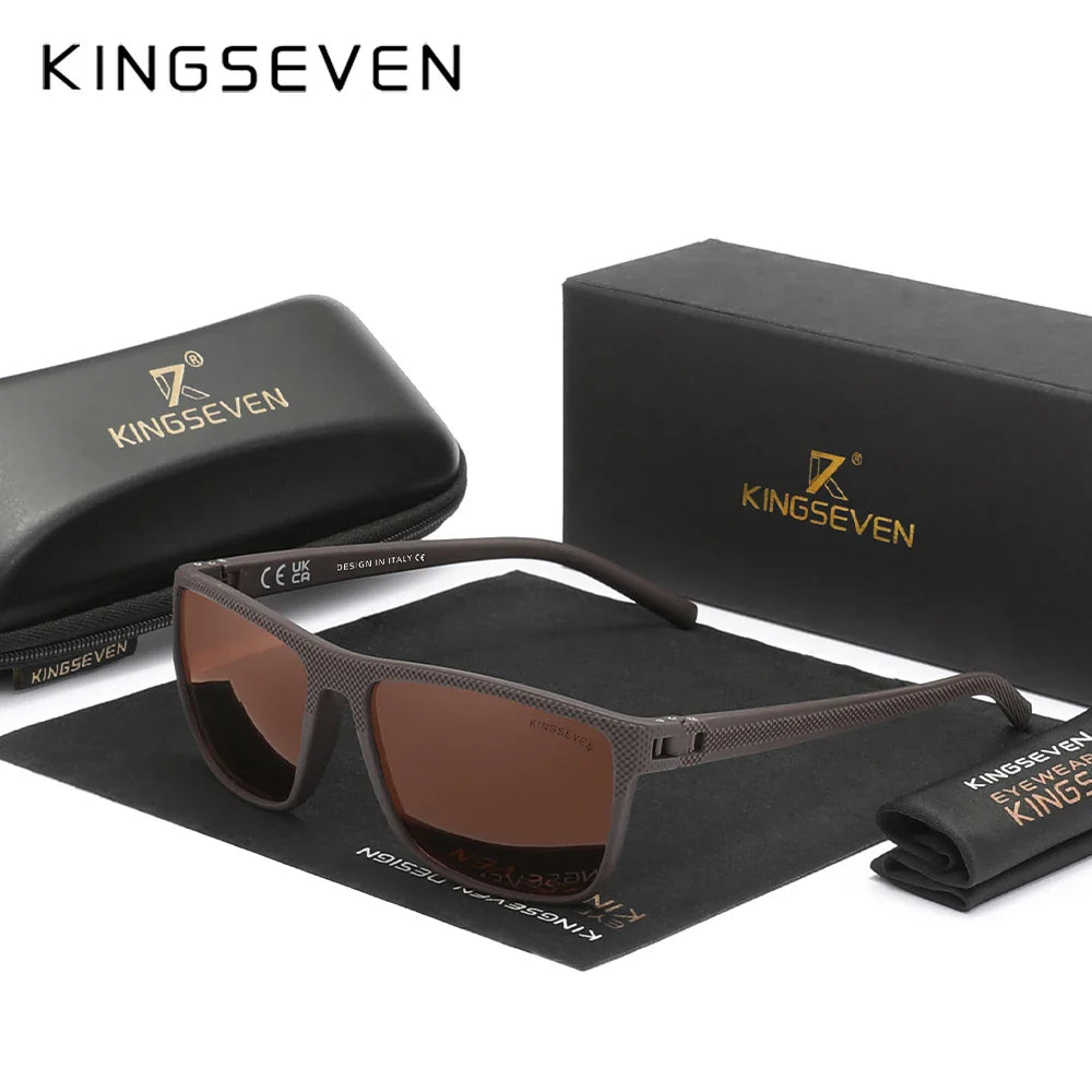 KINGSEVEN Fashion Women‘s Sunglasses New Design Rainbow Mirror Lens Polariz UV400 Glasses Chroma Party High Quality Men Eyewear