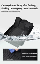 LHD Car Floor Mat for Renault Koleos 2023 Accessories Samsung QM6 2017~2021 Foot Panel Liner Carpet Waterproof Mats Accessories