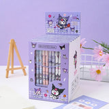 12-24 Sanrio erasable neutral pens hellokitty melody kuromi cinnamoroll cartoon ballpoint pen school supplies stationery wholesa