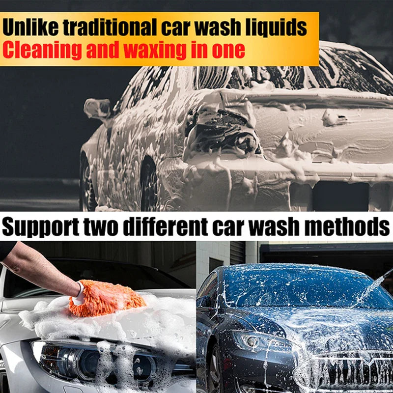 Car Wash Liquid High Concentration Super Foam Deep Cleaning Water For Auto Detailing Care Protection Products Plastic Wax Rubber