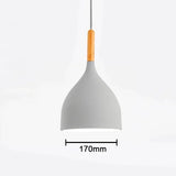 Multicolour Lustre Pendant Lights dia 16/17/24cm Restaurant Wood Hanging lighting Light Fixtures Modern E27 LED Loft Hanglamp