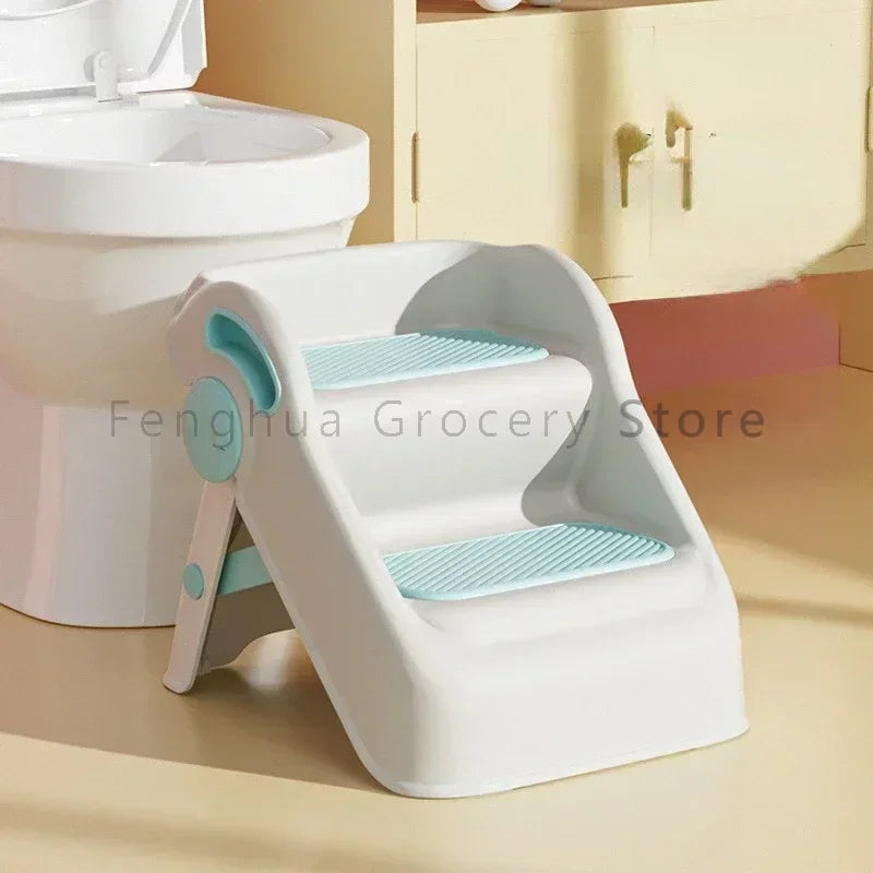 Home Poop Step Stools Foldable Stairs Kitchen Plastic Decorative Step Ladders Lightweight Bathroom Escalera Kitchen Furniture