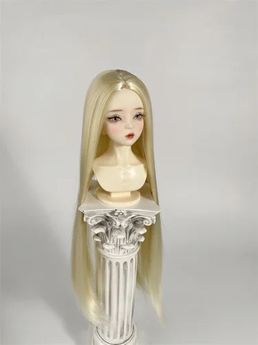 Bjd Wig Soft Silk Split Simulation Antique Style 1/3 1/4 1/6 Long Hair Rough Factory Spot Quick Hair