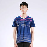 New Badminton Shirts Men Women Table Tennis Shirts Outdoor Running T-Shirts Fitness Gym Tennis Shirts Unisex