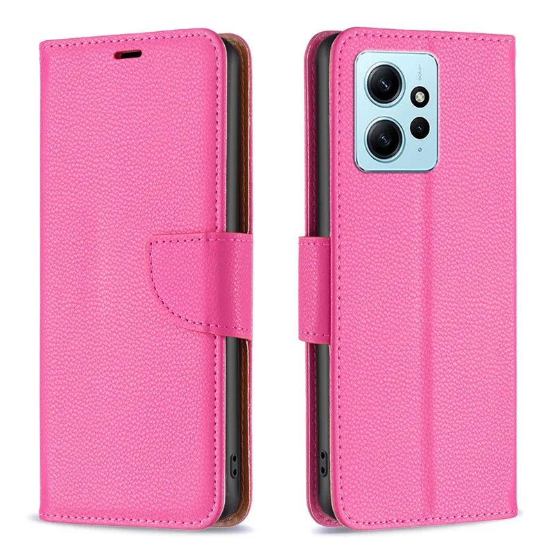 Wallet Flip Case For Xiaomi Redmi Note 12 Cover Case on For Redmi Note 12 4G Note12 Coque Leather Phone Protective Bags