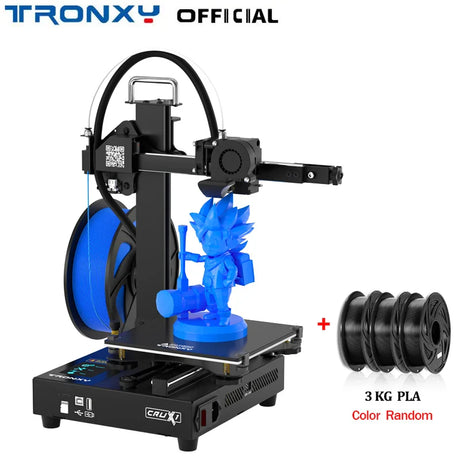 Tronxy 3D Printer CRUX 1 FDM Smart Filament Sensor Self-assemble Proximal Direct Extrusion DIY 3d Printer Kit 180*180*180mm