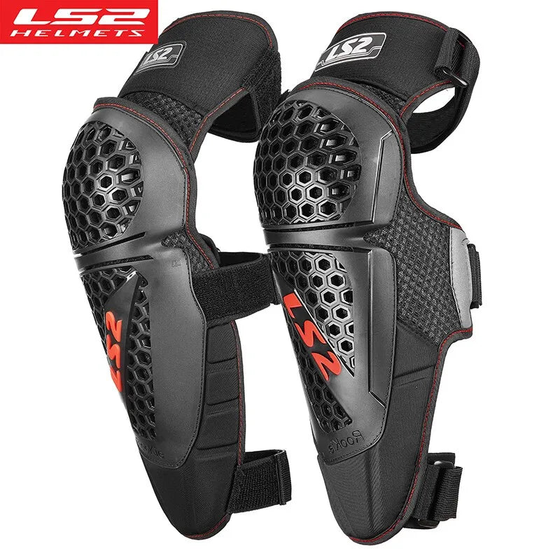 LS2 FP001 Motorcycle Knee Protection Motocross Protector Pads Guards Motosiklet Dizlik Moto Joelheira Protective Gear Knee Pads